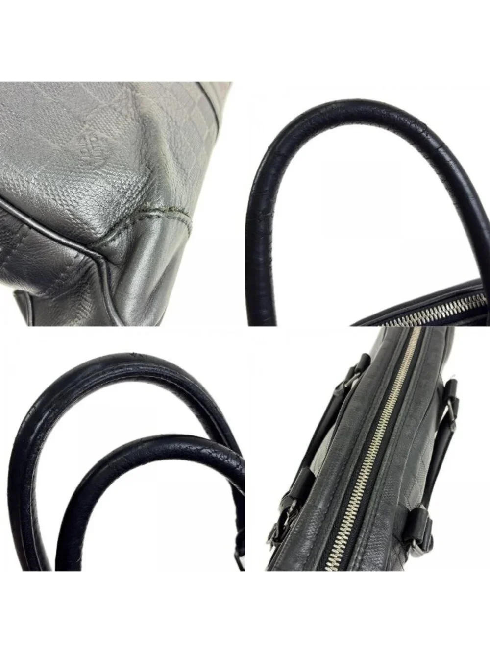 Louis Vuitton Damier Infini Porte Documan Voyage Black Handbag